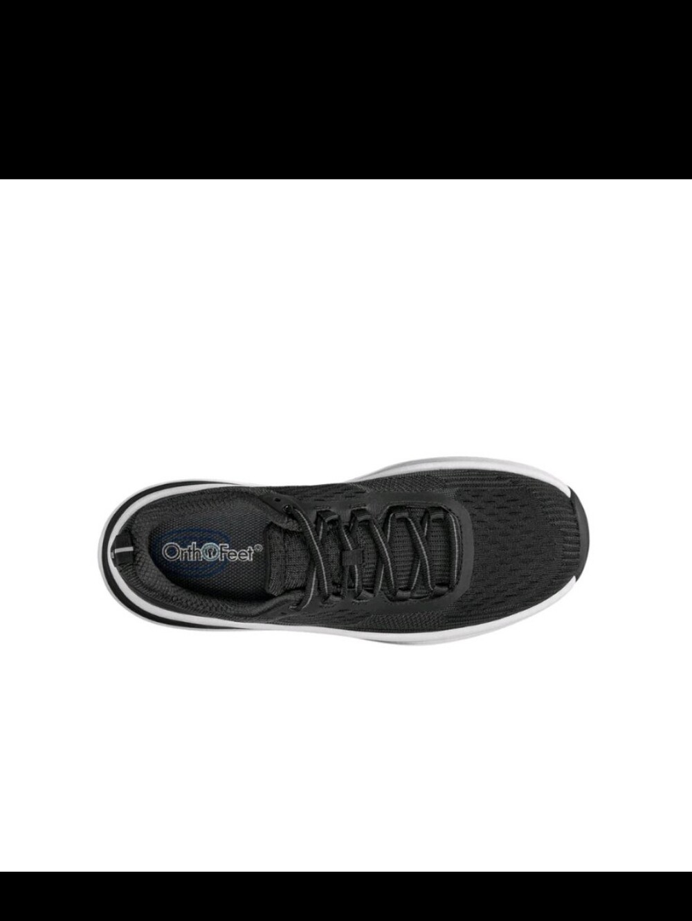 Orthofeet Relay - Women's Running Shoe - Black 87001 - Picture 5 of 9